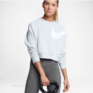 Nike cropped sweater